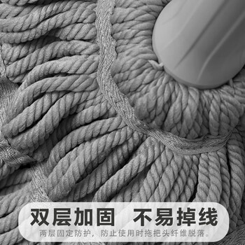 茶花 拖把免手洗墩布旋转吸水拧水懒人拖把拖地神器*