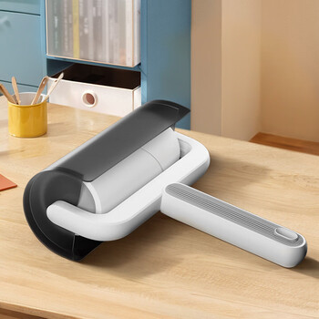 初舍（CHUSHE）粘毛器10cm10卷600撕粘毛滚筒可撕式宠物地毯沙发沾毛神器粘尘纸