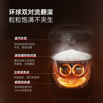 摩飞电器（Morphyrichards）多功能电饭煲小型家用3L双胆预约电饭锅智能和面机面包机 雅典白 3L MR8500