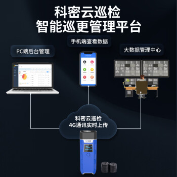 科密(comet) CX08S 4G版GPRS巡更棒 巡更机 电子巡更系统 保安巡逻棒 物业巡更打点棒 带显示屏