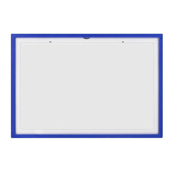 欧唛（oumai）磁性硬胶卡套卡K士A4纸镂空款硬胶套文件卡套透明磁性文件夹镂空面板 A4镂空磁性款5个装