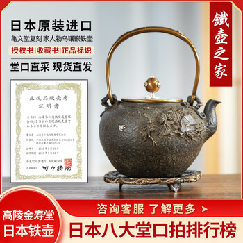 龟文堂铁壶- 京东