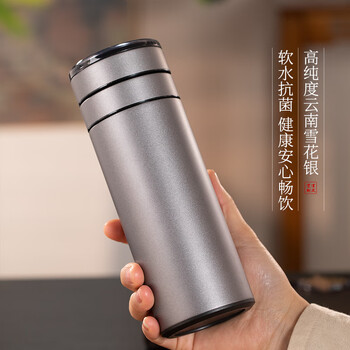 纯银水杯999型号规格- 京东