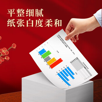 亚太森博招财进宝A4打印纸 70g500张*5包 书写绘画顺滑 高性价比复印纸草稿纸 整箱2500张【生肖款】