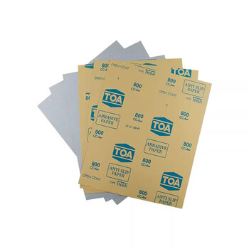 TOA泰国进口TOA砂纸NSA干磨2500目10张金属模具玉器打磨抛光砂纸