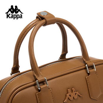 卡帕（Kappa）背靠背时尚单肩包2024新款复古斜挎包休闲包手提包女包K0F28BD11