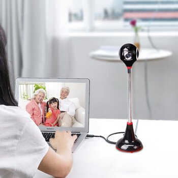 奥尼C32 电脑摄像头 免装驱动内置麦克风 1080P全高清人像采集