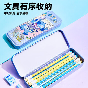 迪士尼（Disney）文具礼盒套装 小学生铅笔卷笔刀笔盒学习用品生日礼物男孩女孩学习套装 米奇A90111-M1