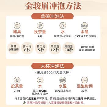 八马茶业马到成功360系列 金骏眉D0245 192克 特级 武夷山红茶