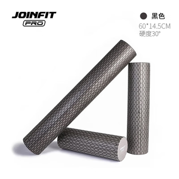 捷英飞（JOINFIT）实心泡沫轴PRO版健身肌肉按摩瑜伽柱 灰色60cm X.F.006E-J