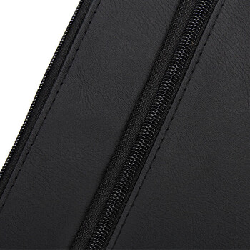 信发TB-300-2 单个装 A4双层皮革文件袋公文包 手提袋 拉链资料加厚拉边袋培训收纳袋 会议包