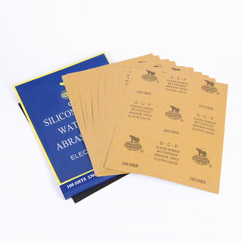 犀利碳化硅水磨砂纸木工抛光打磨干磨细砂纸皮干湿两用砂纸600目10张