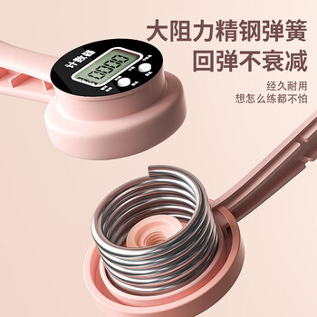 PROIRON普力艾 盆底肌训练器夹腿器计数可调节美腿器凯格尔训练器 蜜桃粉