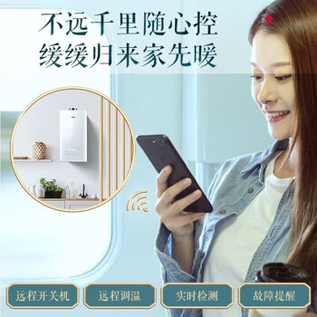 万家乐壁挂炉 家用洗浴采暖两用 燃气热水器暖气片地暖小体积三段燃烧天然气【企采购】/L1PB26-24BW3