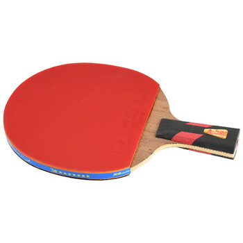 双鱼（DOUBLE FISH）七星级进阶级高弹耐打双面反胶皮弧圈结合快攻型乒乓球拍7A+E