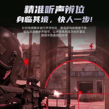 智国者游戏耳机有线电竞专用听声辨位3.5mm入耳式台式电脑2026最新款麦克风二合一hifi三角洲笔记本吃鸡