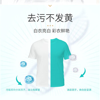立白 全自动浓缩型洗衣粉 去顽渍不伤衣机洗易漂天然植物香 1.8kg*2桶
