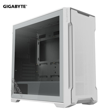 技嘉（GIGABYTE）幽灵白C102GI 机箱钢化玻璃侧透兼容360/240水冷散热器快拆式防尘滤网 白M-ATX/顶置360/磁吸面板