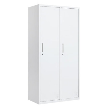 洛克菲勒全钢2门更衣柜铁皮柜办公员工柜多门储物柜高1850宽900深500