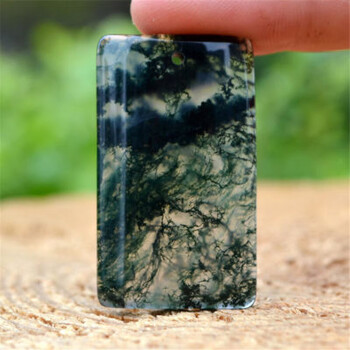 天然水草玛瑙吊坠品牌及商品- 京东