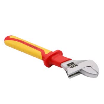 维度绝缘活扳手电工活动扳手活口扳手耐压1000V10250mmIN527-10/把 维度绝缘活扳手电工活动扳手活口扳手耐压1000V10250mmIN527-10/把