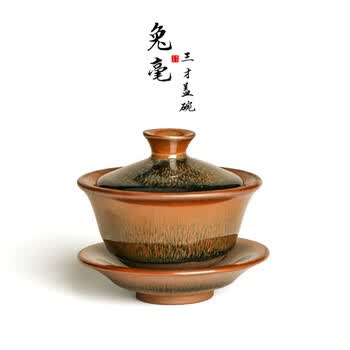 宋代建窑兔毫盏图片- 京东