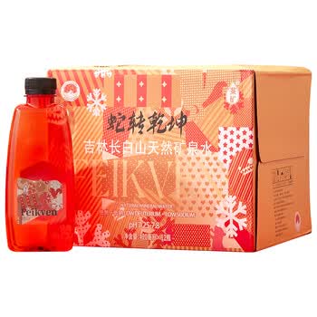 斐矿长白山饮用天然矿泉水420ml*12瓶/箱 蛇年限定深层活矿泉饮用水