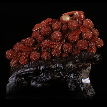 寿山石荔枝摆件价格报价行情- 京东