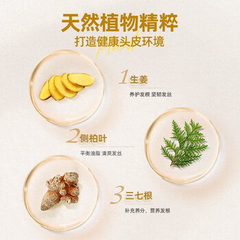 云南白药养元青小养生姜洗发露强根健发