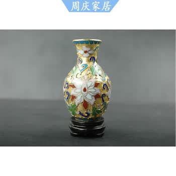 清代掐丝珐琅花瓶价格报价行情- 京东