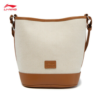 李宁斜挎包情侣款2025新款复古时尚刺绣休闲运动单肩包ABDV141 李宁斜挎包情侣款2025新款复古时尚刺绣休闲运动单肩包ABDV141
