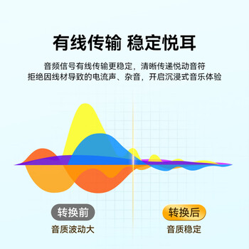 山泽3.5mm转双莲花头音频线一分二 红白2RCA连接线 手机电脑电视连接音响箱功放转换线3米YPR-30