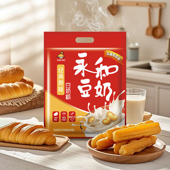 永和豆浆原味豆奶粉720g 30g*24小包 含膳食纤维 双蛋白 即食营养早餐