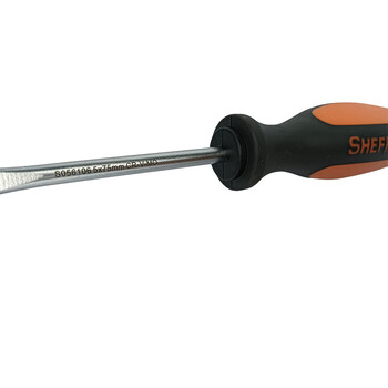 钢盾 SHEFFIELD S056106 双色柄一字螺丝批5×75mm 钢盾 SHEFFIELD S056106 双色柄一字螺丝批5×75mm