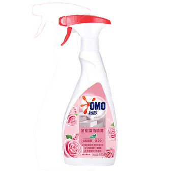 奥妙（OMO）浴室清洁喷雾海盐玫瑰香型双瓶装 2*480G去垢除菌除霉味
