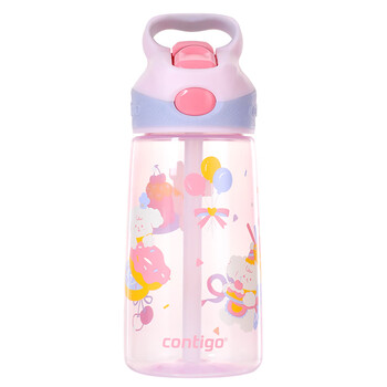 contigo康迪克儿童吸管塑料水杯450ml 甜心小狗HBC-STR156 contigo康迪克儿童吸管塑料水杯450ml 甜心小狗HBC-STR156