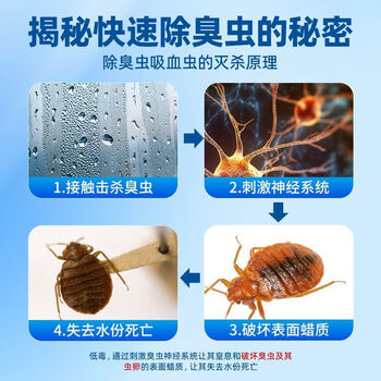 地依猫臭虫药床上吸血虫专用呋虫胺杀虫剂家用宿舍除床虱跳骚喷雾剂