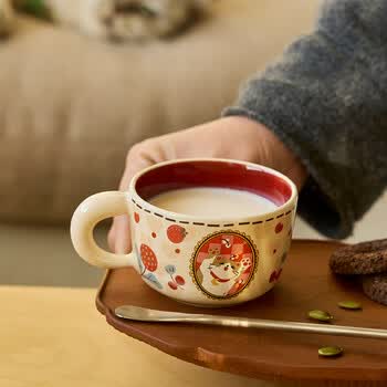 肆月猫咪杯子套装马克杯咖啡杯礼盒乔迁新婚订婚结婚礼物伴手礼端午节
