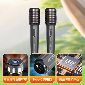 山水（SANSUI）D70户外k歌专用 广场舞音响大音量蓝牙音箱露营收款便携移动音响大功率音箱户外音响双麦乐器音箱