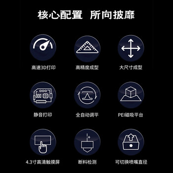 极光尔沃X1 工业级大尺寸高速3D打印机 静音打印教育科研航空航天 极光尔沃X1 工业级大尺寸高速3D打印机 静音打印教育科研航空航天