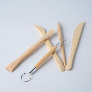 佳茉软陶泥免烧儿童玩具学生手工制作手工diy石塑粘土泥塑工具套装立体雕塑石塑粘土五件套元旦元旦节