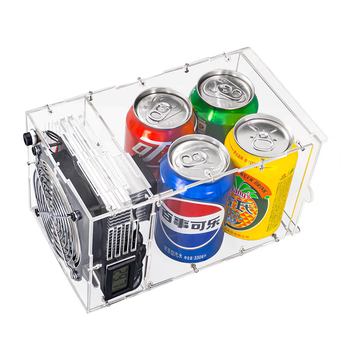 伍陆电子 微型冰箱套件迷你半导体制冷机电子DIY冷却系统焊接组装WK-56-53 散件+亚克力外壳(无温度计) 伍陆电子 微型冰箱套件迷你半导体制冷机电子DIY冷却系统焊接组装WK-56-53 散件+亚克力外壳(无温度计)