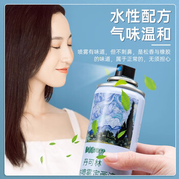 丹可林定画液水性油画棒喷雾素描油画彩铅蜡笔专用定画哑光固化液丙烯水彩水粉环保定型固色剂5瓶