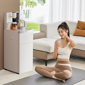 小熊（Bear）茶吧机 饮水机 【远程操控】全自动双出水烧水一体机 下置式 CBJ-E12G2