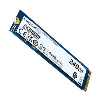 金士顿（Kingston）240GB 企业级SSD固态硬盘 M.2(NVMe PCIe 4.0×4) DC2000系列 读速4500MB/s