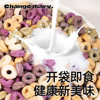 举铁先生低脂谷物圈脆减无糖精早餐燕麦片拌酸奶伴侣肥健身代餐即食品500g 举铁先生低脂谷物圈脆减无糖精早餐燕麦片拌酸奶伴侣肥健身代餐即食品500g