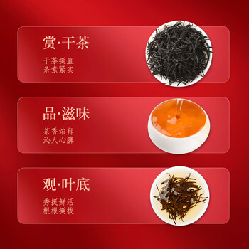 崂茗蜜含香崂山红茶礼盒装150g茶叶山东青岛特产蜜香直针茶节日送礼