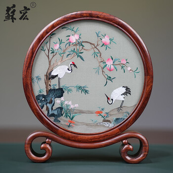 苏绣双面绣猫价格报价行情- 京东