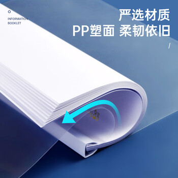 齐心（COMIX）抽杆夹加厚强夹力/A4文件夹/报告夹 办公文具 侧宽15mm 10只装  EA3312