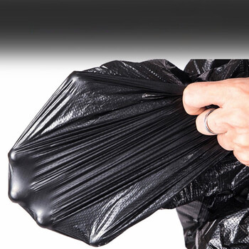 晋龙泰 平口垃圾袋 垃圾桶分类袋塑料袋 60*80cm加厚 50只装